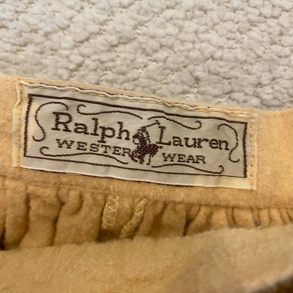 RARE 1970’s Ralph Lauren Western Wear Skirt - Picture 7 of 10
